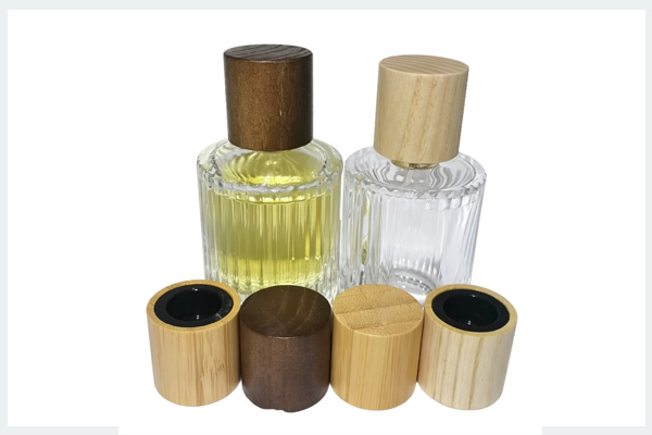 Perfume bamboo and wood cap
