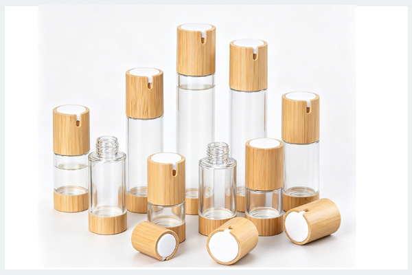 Bottling with bamboo caps