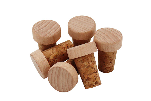 Cork wine stopper